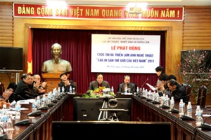Exposition photographique «patrimoine mondial du vietnam» 2011 à hanoi