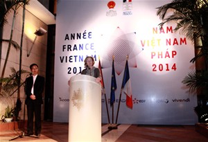 Lancement de l'Année de la France au Vietnam