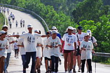 Course à pied : une centaine d'étrangers aux foulées du vietnam