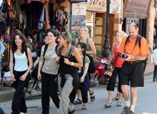 Forte hausse des touristes étrangers en mai