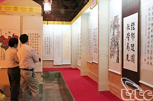Ouverture de l’exposition et du festival de calligraphie de thang long – hanoi