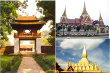 Expo de photos sur le vn, le laos et le cambodge à hanoi