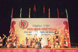 Fête culturelle, sportive des ethnies de la province de binh dinh
