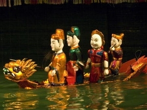 Marionnettes sur l'eau: le vietnam à un festival international