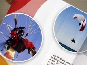 Dà nang: concours international de parachute ascensionnel