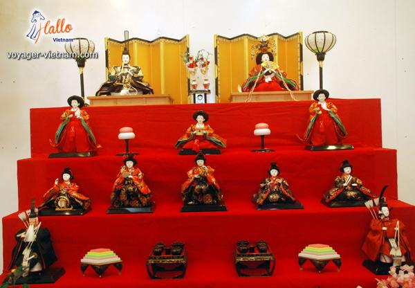Exposition de poupées japonaises à Thai Nguyên