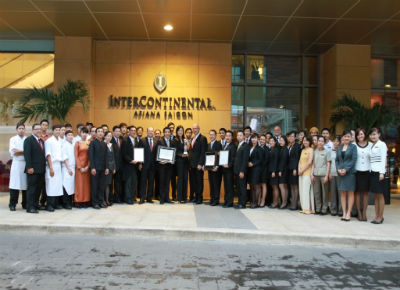 L’hôtel Intercontinental Asia Saigon récompensé