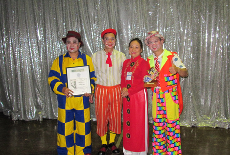 Un clown vietnamien primé au concours international de Cuba