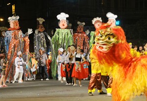 Ho chi minh-ville: "fête du nouvel an 2012"