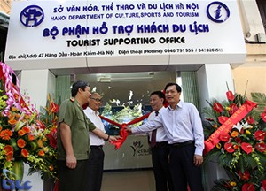 Hanoi : Inauguration du «Bureau d’assistance aux touristes»