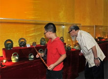 Remise d'une salle d'exposition sur thang long à hanoi