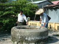 Quang nam : un puits antique original sur cù lao chàm