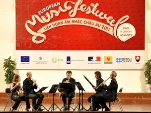 Ouverture du festival de musique européenne à hcm-v