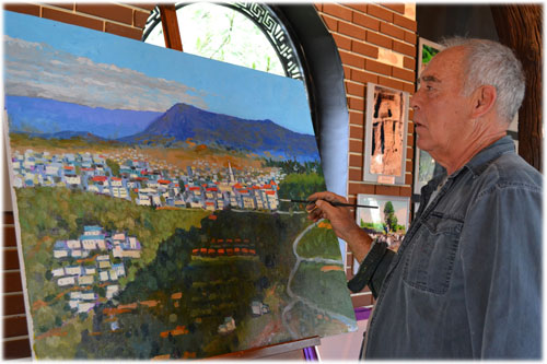 Da lat dans l'oeil d'un peintre américain