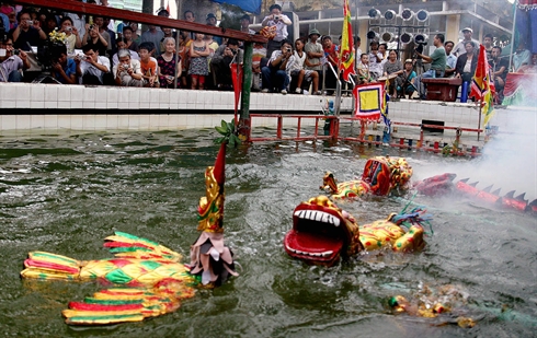 France : fin de la tournée des spectacles de marionnettes vietnamiennes