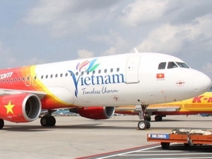 Premier avion de ligne aux couleurs du vietnam