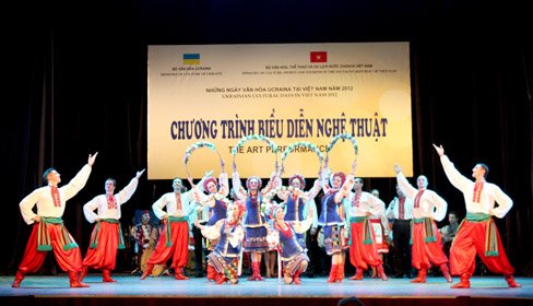 L'ukraine présente sa culture à hô chi minh-ville