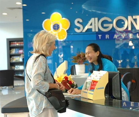 Le centre d’information touristique de saigontourist voit le jour